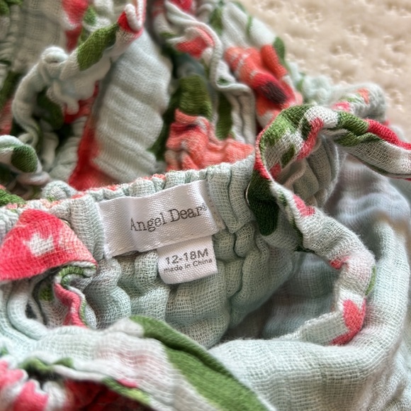 Angel Dear Floral Bubble Romper 12-18m - Picture 4 of 4